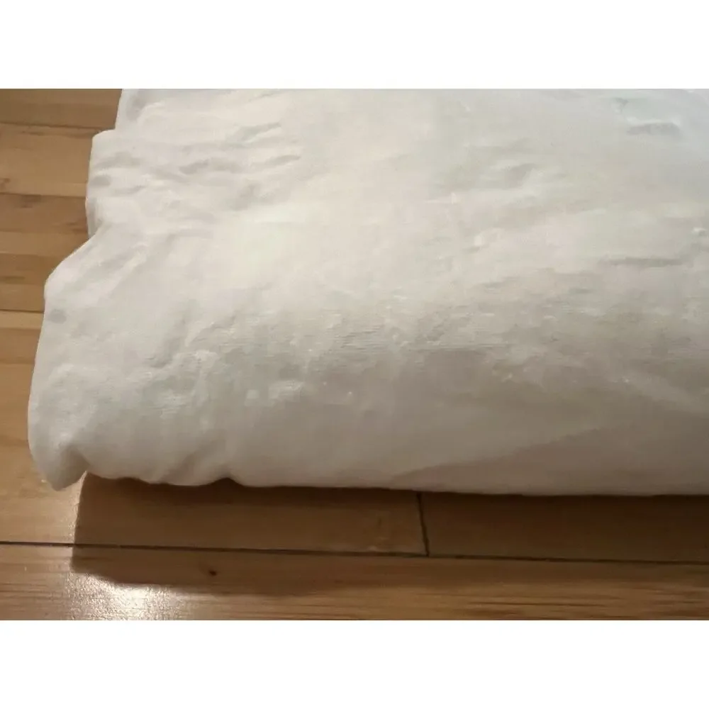 Ikea VARVIAL Twin Flat Sheet 100% Cotton White 104.809.09 Made In Turkey